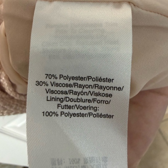 DKNY Pale Blush Sleeveless Fit-and-Flare Midi Dress - Picture 5 of 7